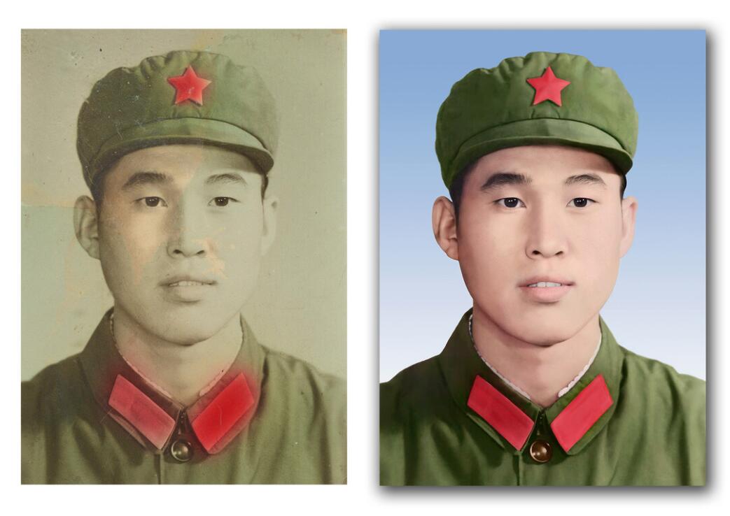 横县破损照片修复-18
